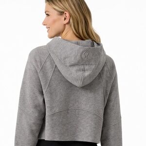 lululemon Cropped Scuba Hoodie Sweatshirt
